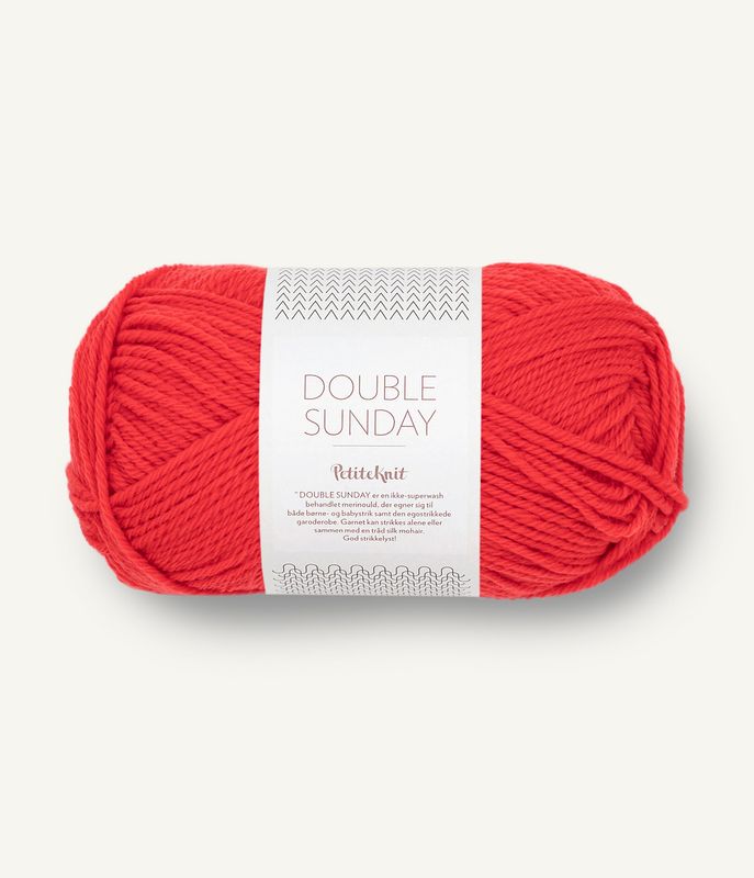 PetiteKnit Double Sunday 4008 Poppy 